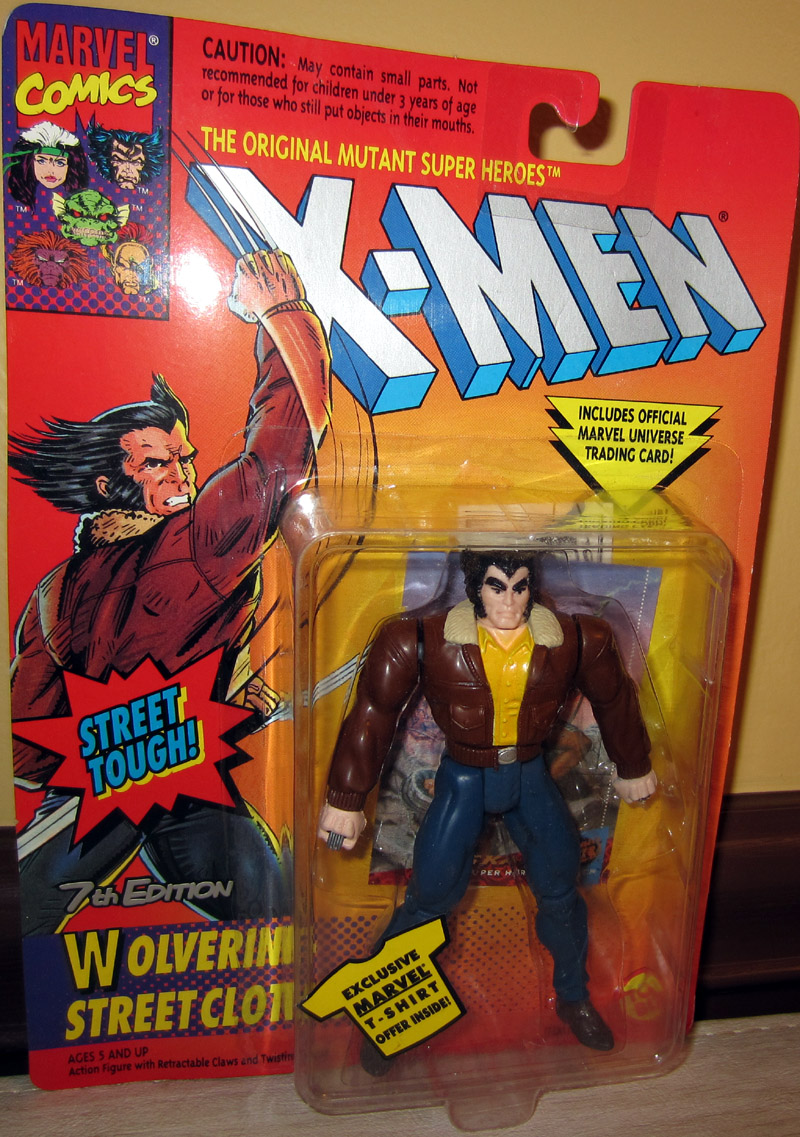Wolverine Street Clothes Figure 7th Edition XMen Toy Biz