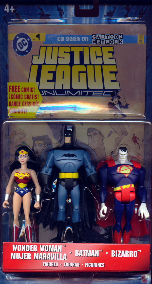 justice league unlimited wonder woman and batman
