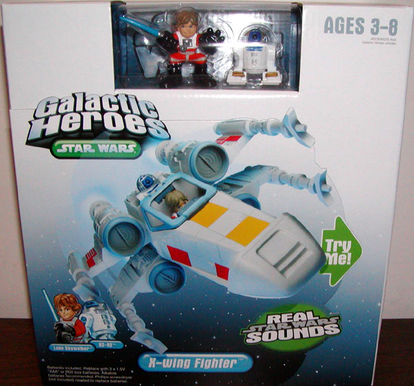 X-wing Fighter Galactic Heroes Star Wars action figure vehicle