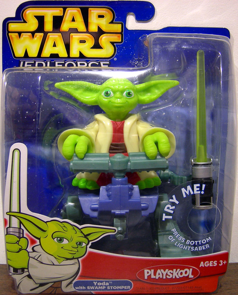 Yoda Swamp Stomper Jedi Force Star Wars action figure - YoDa(jf)