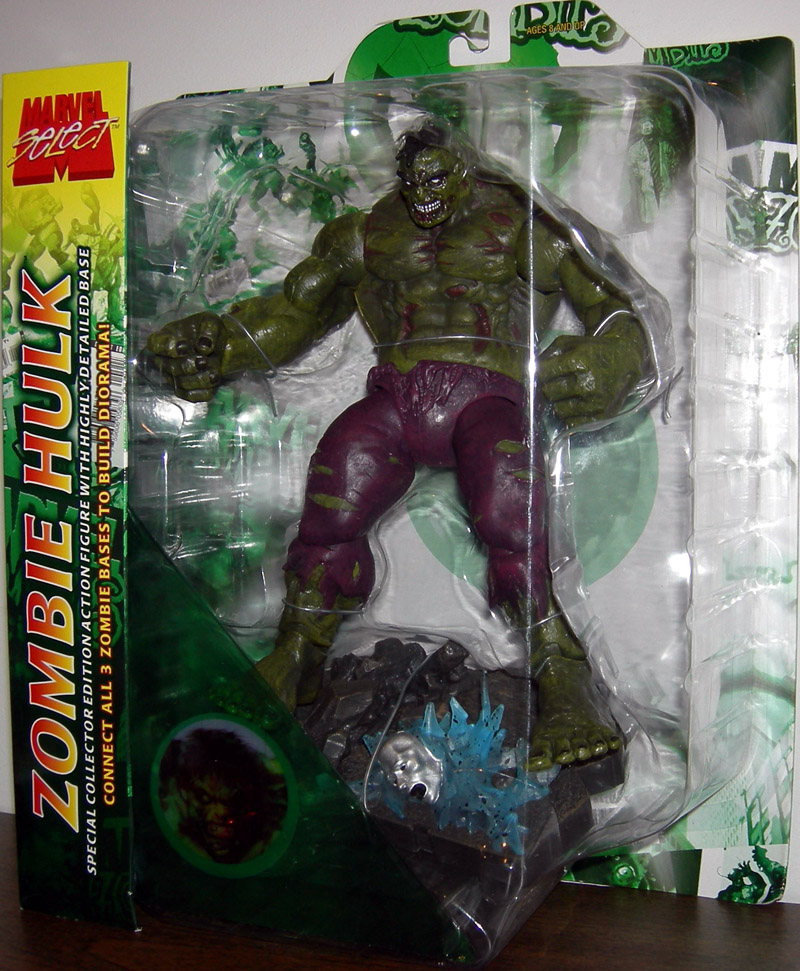2007 Marvel Diamond Select Zombie Hulk Action Figure for sale online 