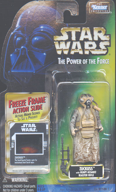 Zuckuss Freeze Frame Star Wars Power Force action figure